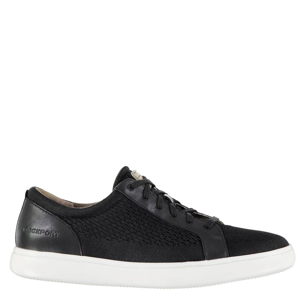 Rockport Men's Clc Mesh Sneakers - Black - USA (4237MTYRH)